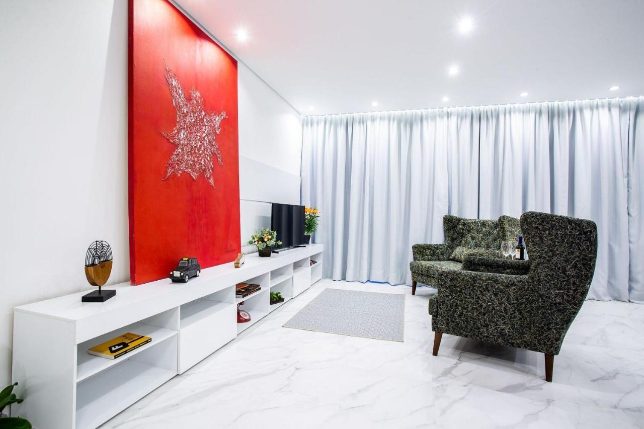 Loft Design, Amplo, Modern Com Ar Condicionado Em Alto De Pinheiros Apartman São Paulo Kültér fotó