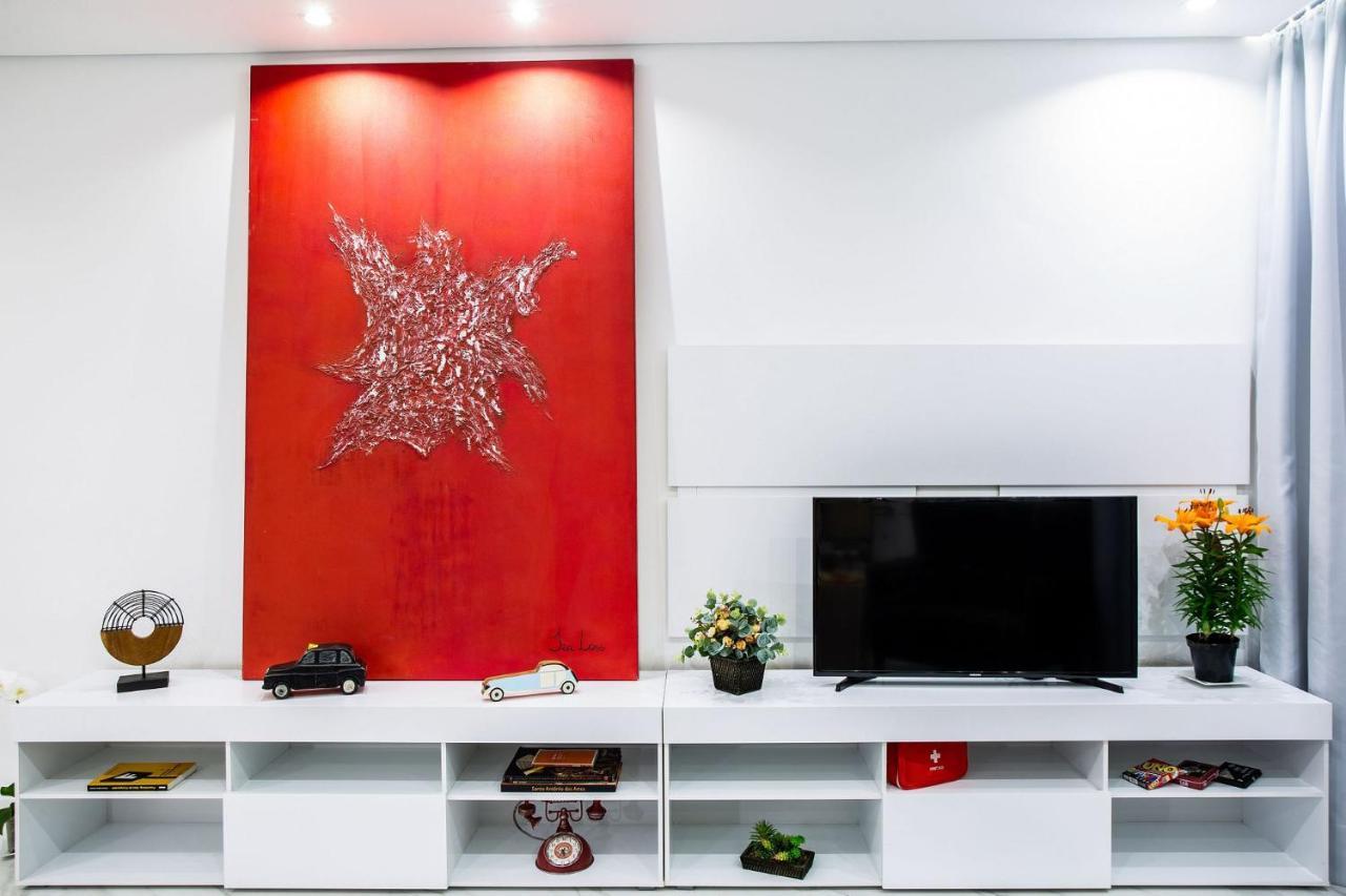 Loft Design, Amplo, Modern Com Ar Condicionado Em Alto De Pinheiros Apartman São Paulo Kültér fotó